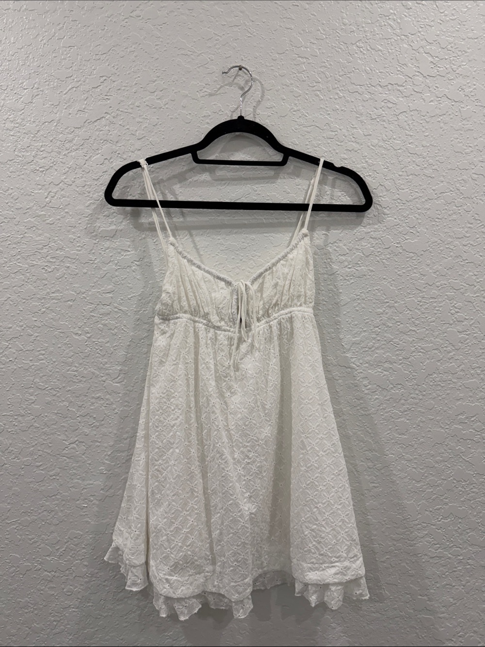 Princess Polly White Lace Mini Dress